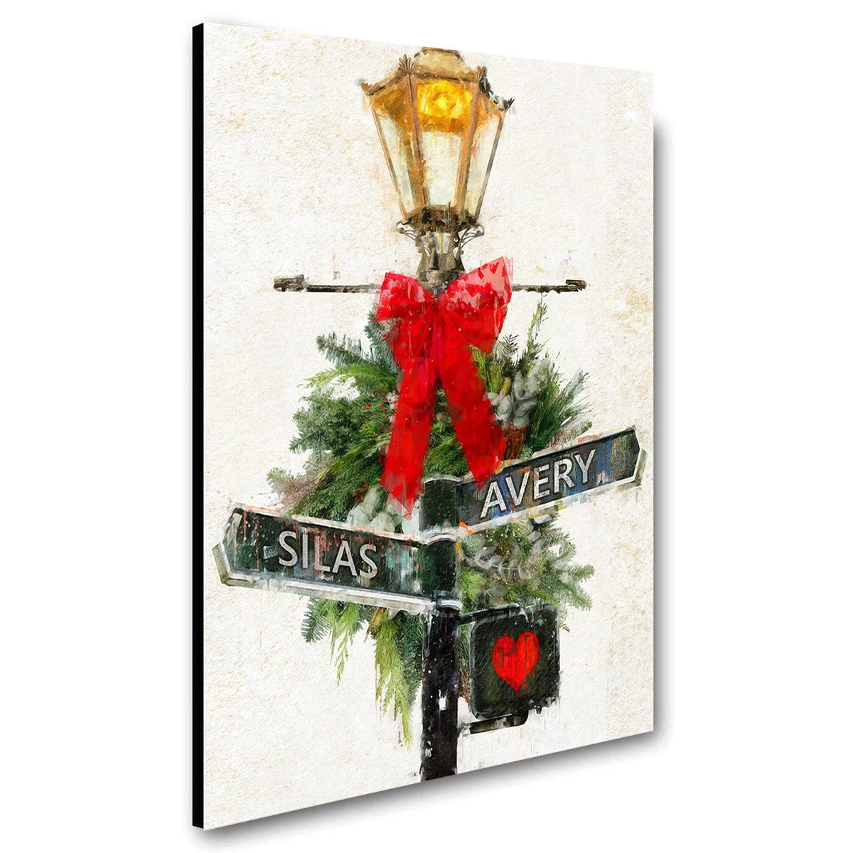 Personal-Prints art Crossroads - Winter Holiday