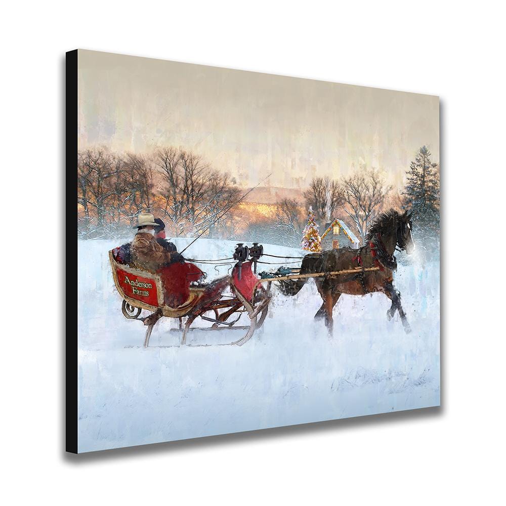 Personal-Prints art Dashing Through the Snow