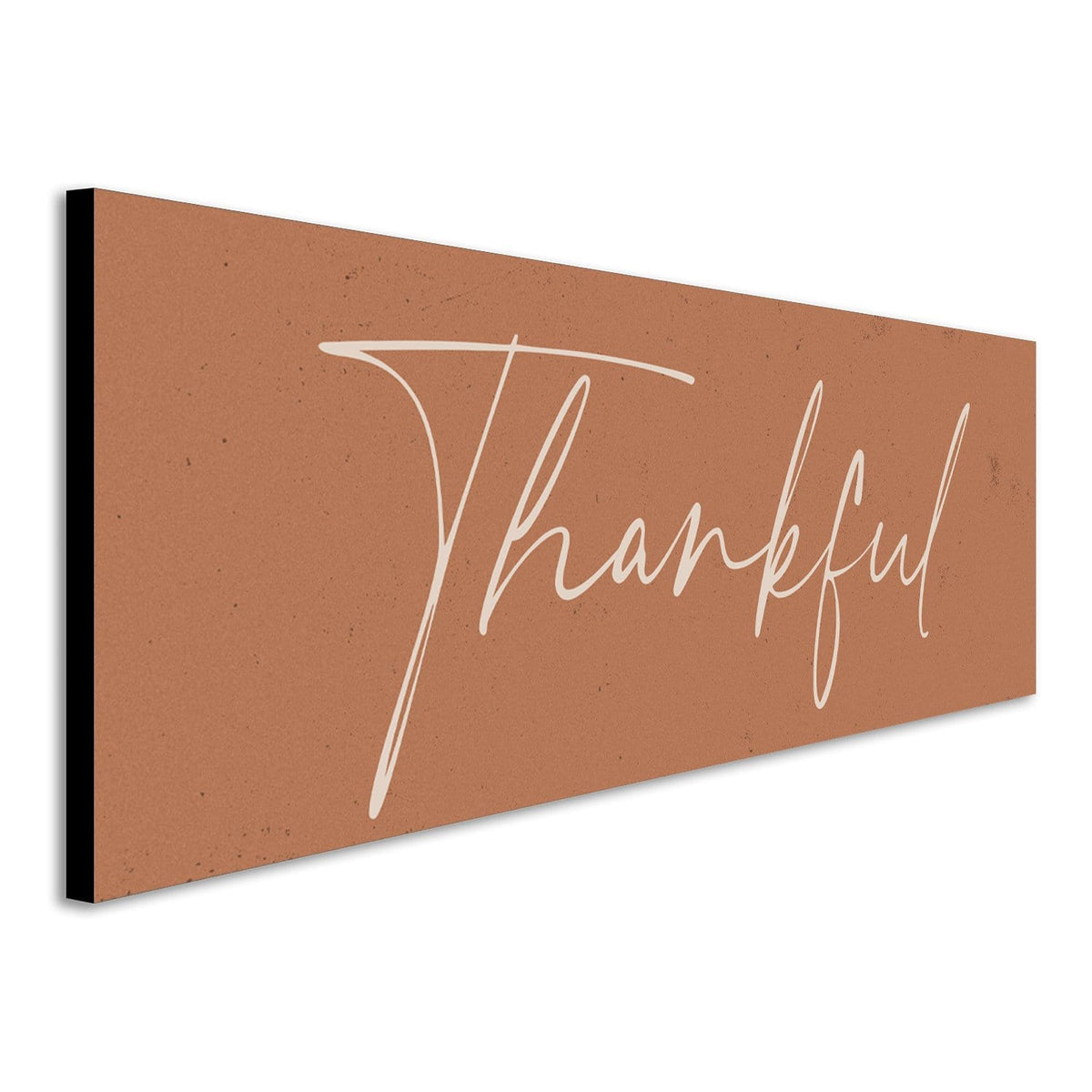 Personal-Prints art Thankful (6.5&quot;x18&quot; Block) Fall Decor Wall Art Sets