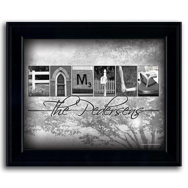 Personal-Prints art 14&quot;x17&quot; Under Glass Family Letters