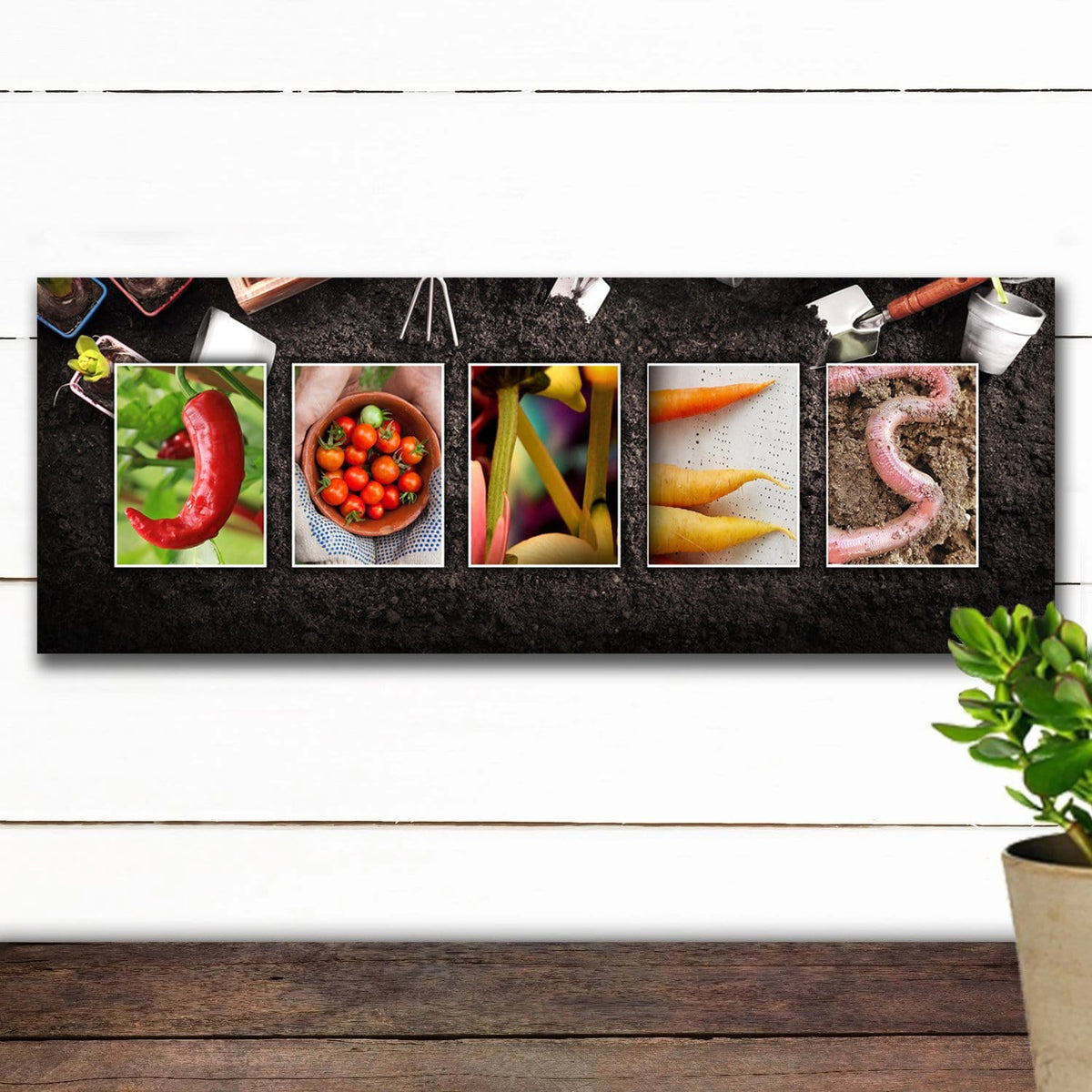 Personal-Prints art Gardening Letter Name Art Print