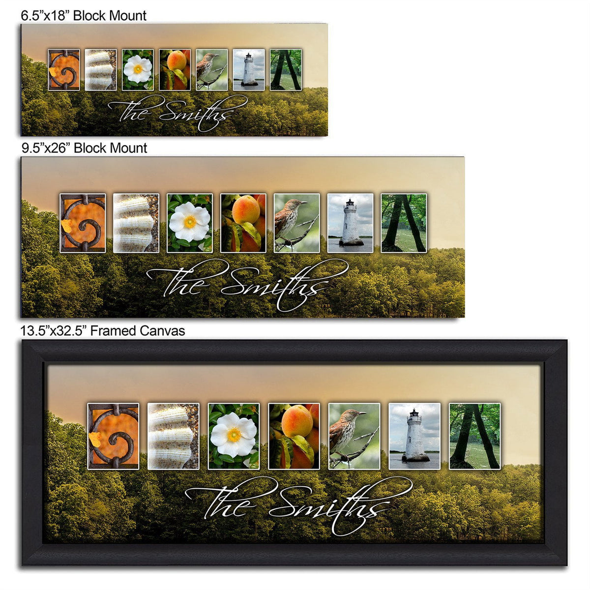 Personal-Prints art GEORGIA - State Name Art