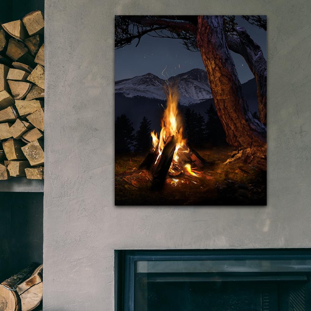 Personal-Prints art High Country Campfire