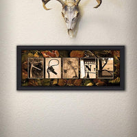 Custom Hunting Name Art - Shop Personalized Art Online - Personal-Prints