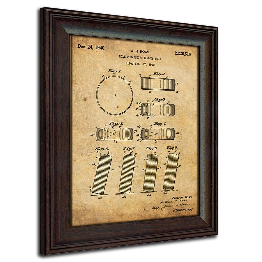 Personal-Prints art Ice Hockey - Patent Art Sets