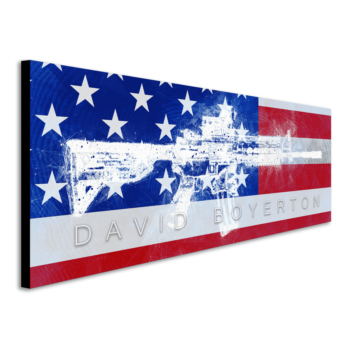 Personal-Prints art Liberty Defender Personalized Sign