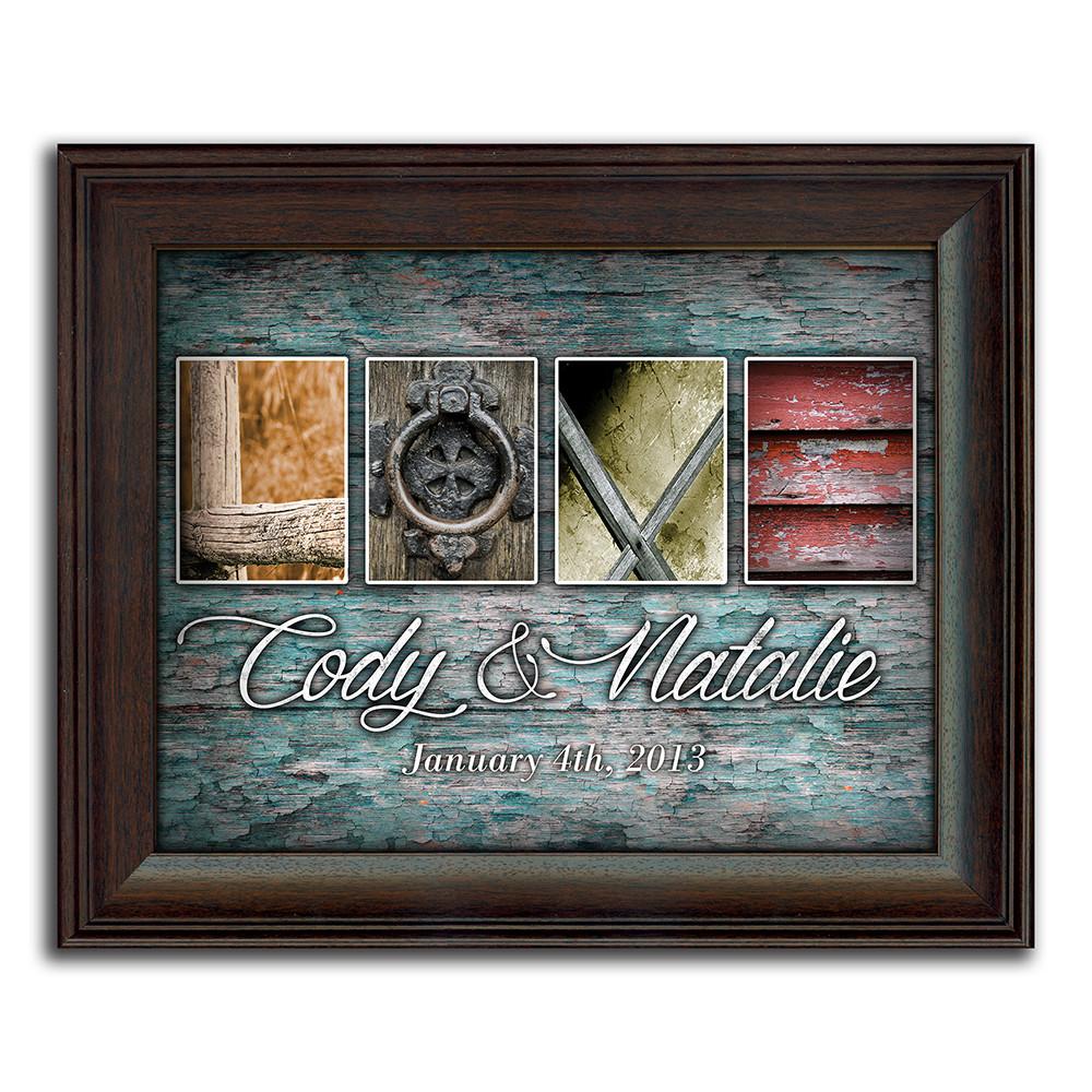 Personal-Prints art 14"x17" Under Glass Love Letters - Color