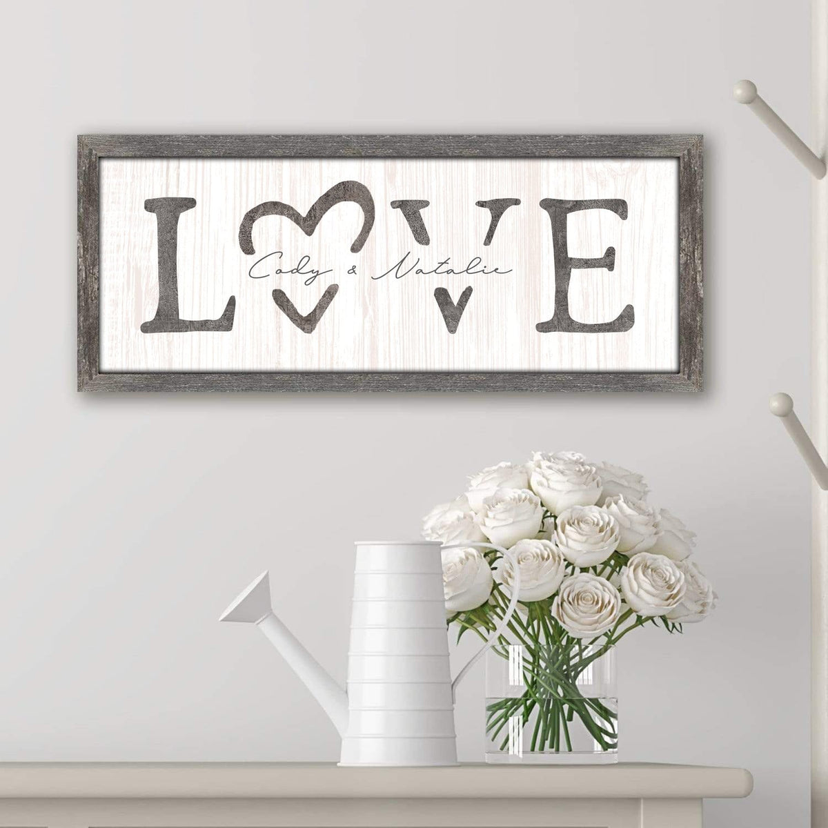 Personal-Prints art LOVE Romantic Personalized Sign