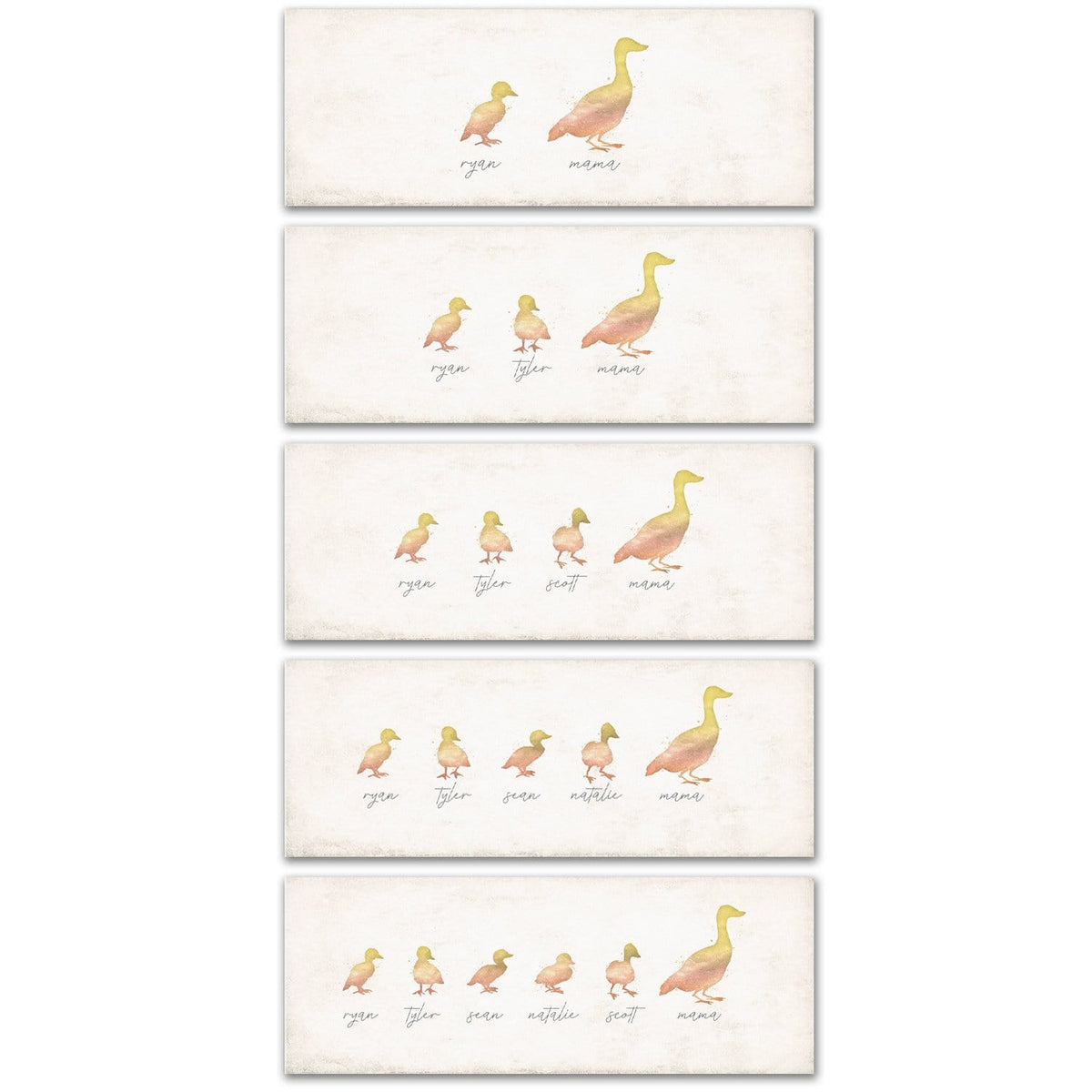 Personal-Prints art Mama Duck