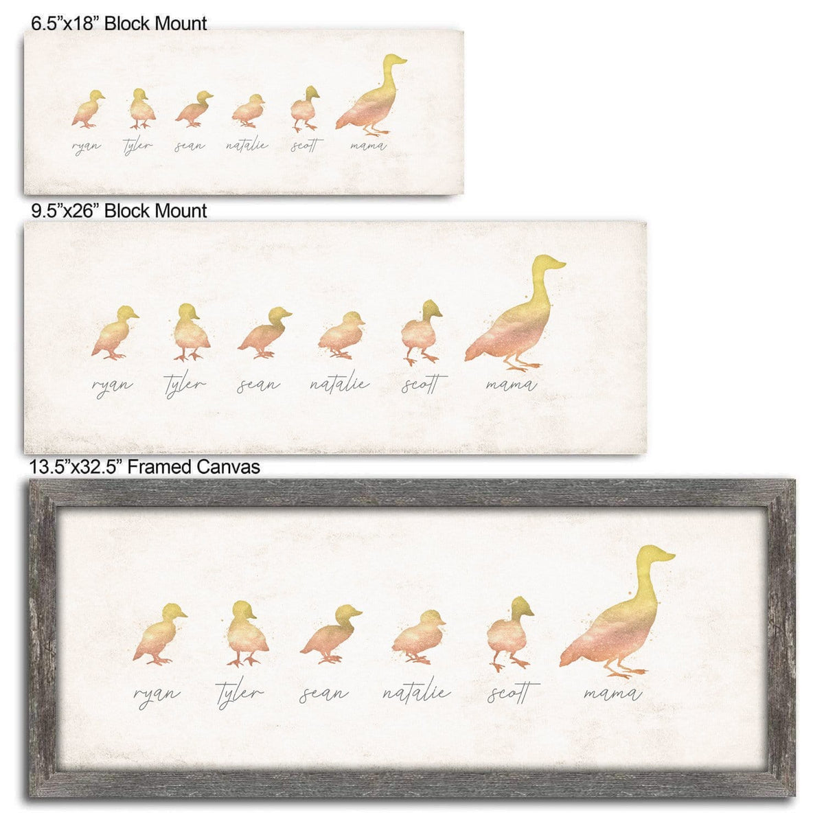 Personal-Prints art Mama Duck