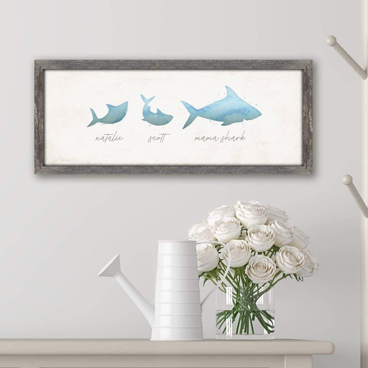 Personal-Prints art Mama Shark