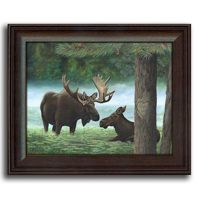 Personal-Prints art Moose &amp; Spruce