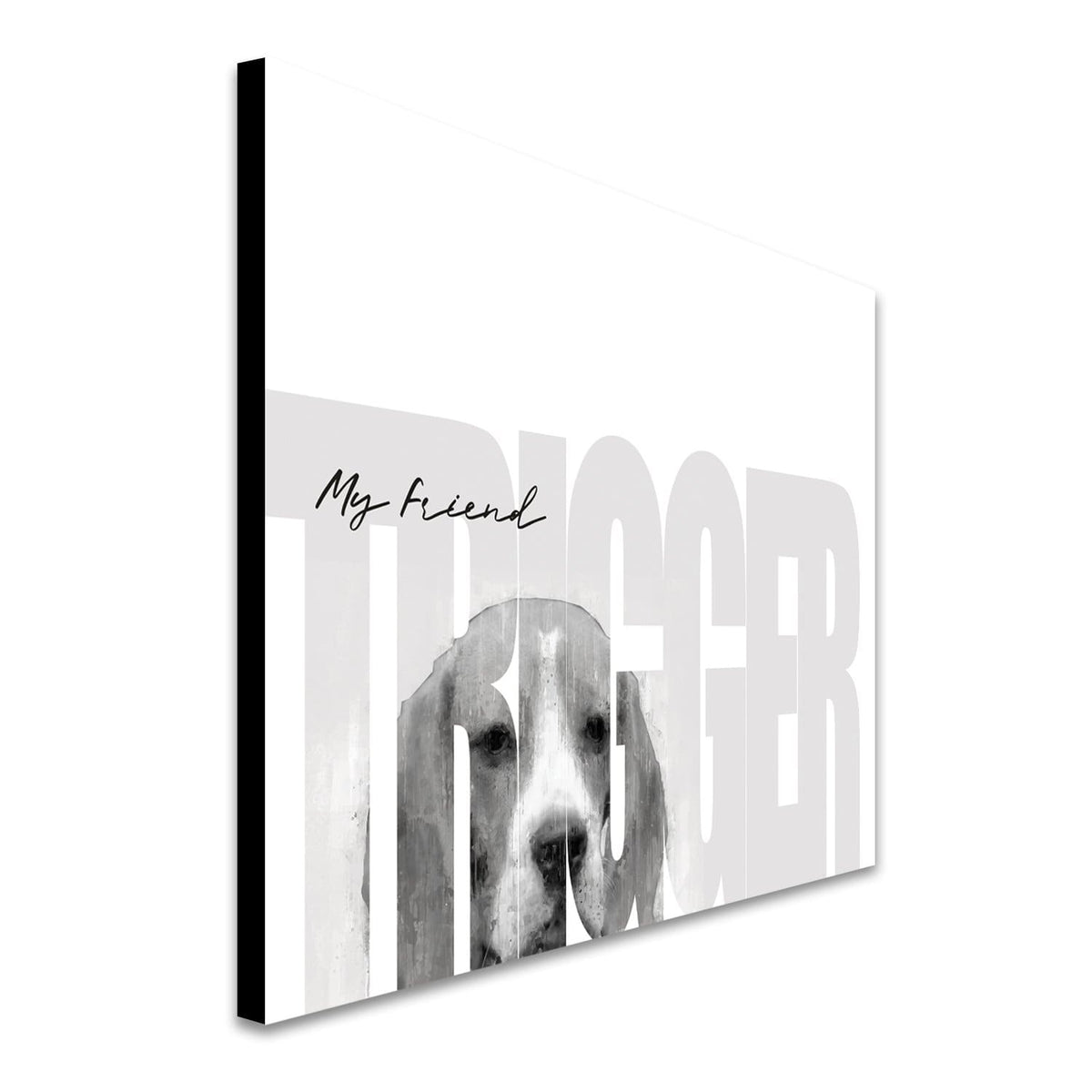 Personal-Prints art My Friend - Beagle