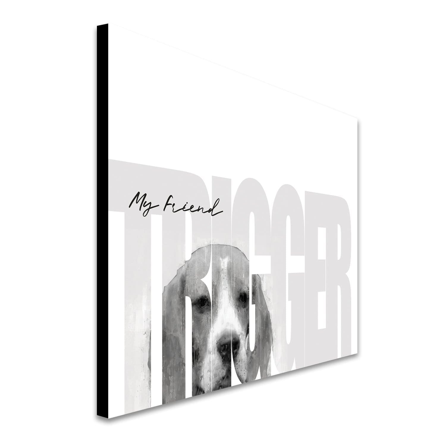 Personal-Prints art My Friend - Beagle