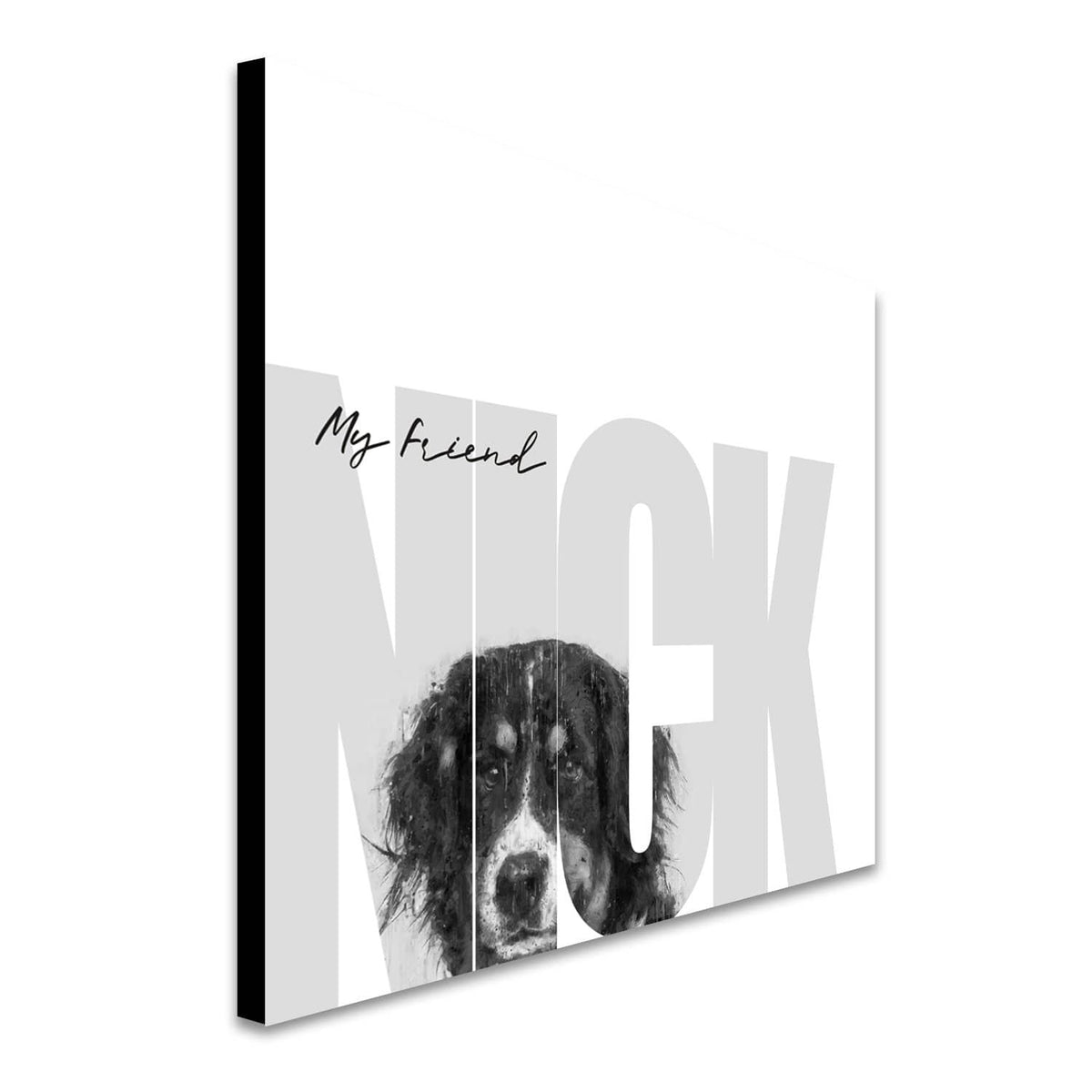 Personal-Prints art My Friend - Bernese Mountain Dog