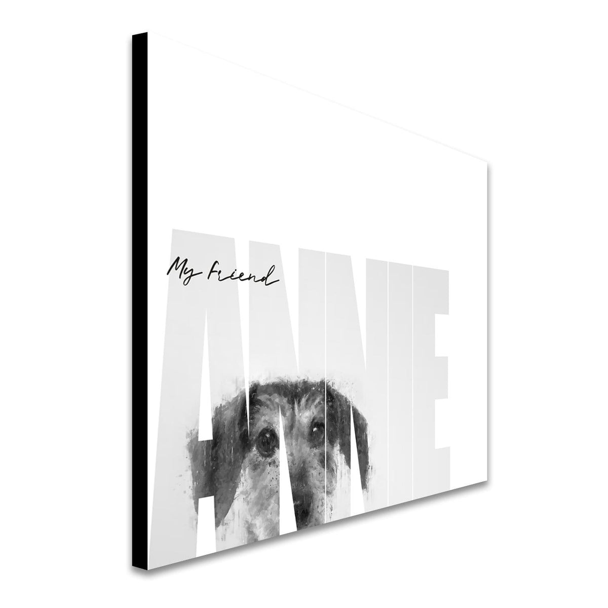 Personal-Prints art My Friend - Dachshund (Long Hair)