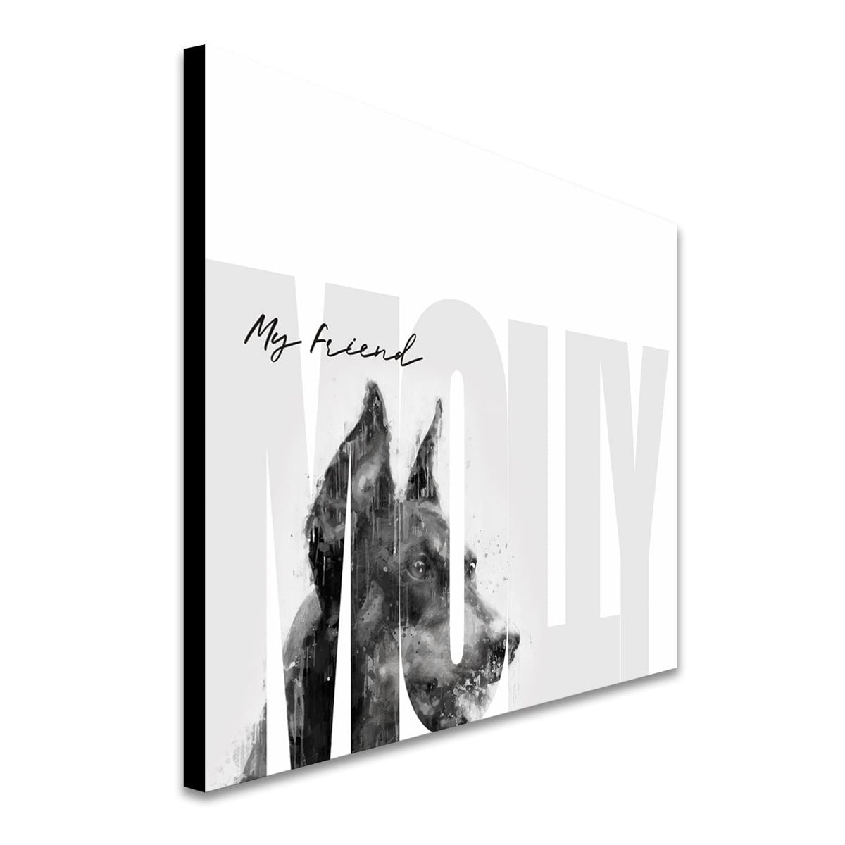 Personal-Prints art My Friend - Doberman (Pointed Ears)