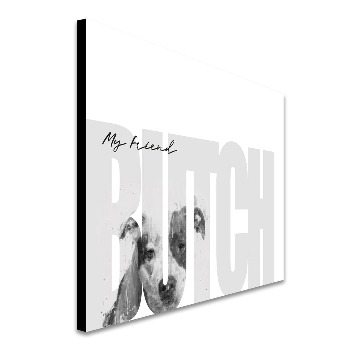 Personal-Prints art My Friend - Pitbull (Light Coloring)