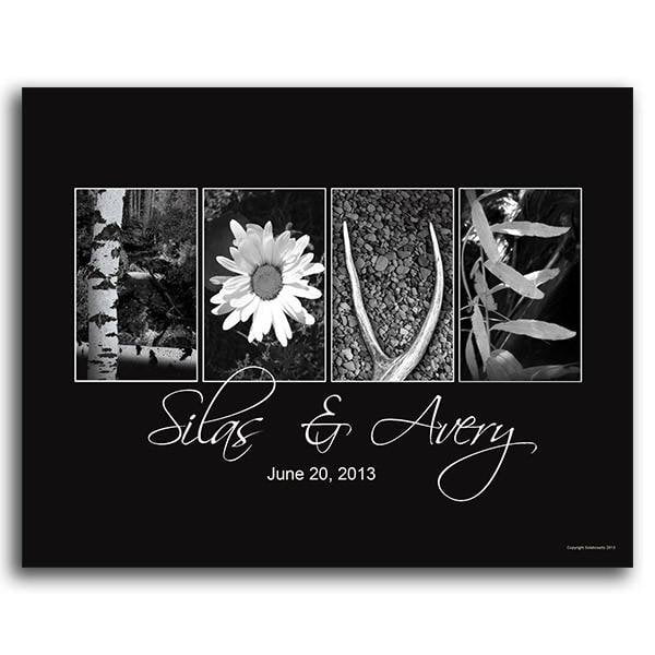 Personal-Prints art 11&quot;x14&quot; Block Mount Nature Love Letters