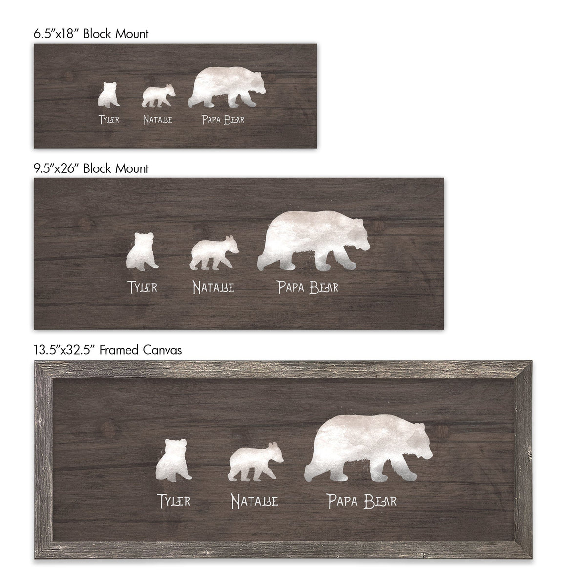 Personal-Prints art Papa Bear