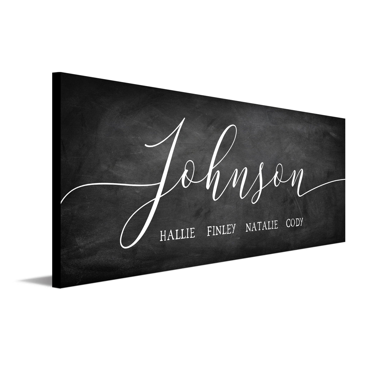 Personal-Prints art Personalized Farmhouse Script Art