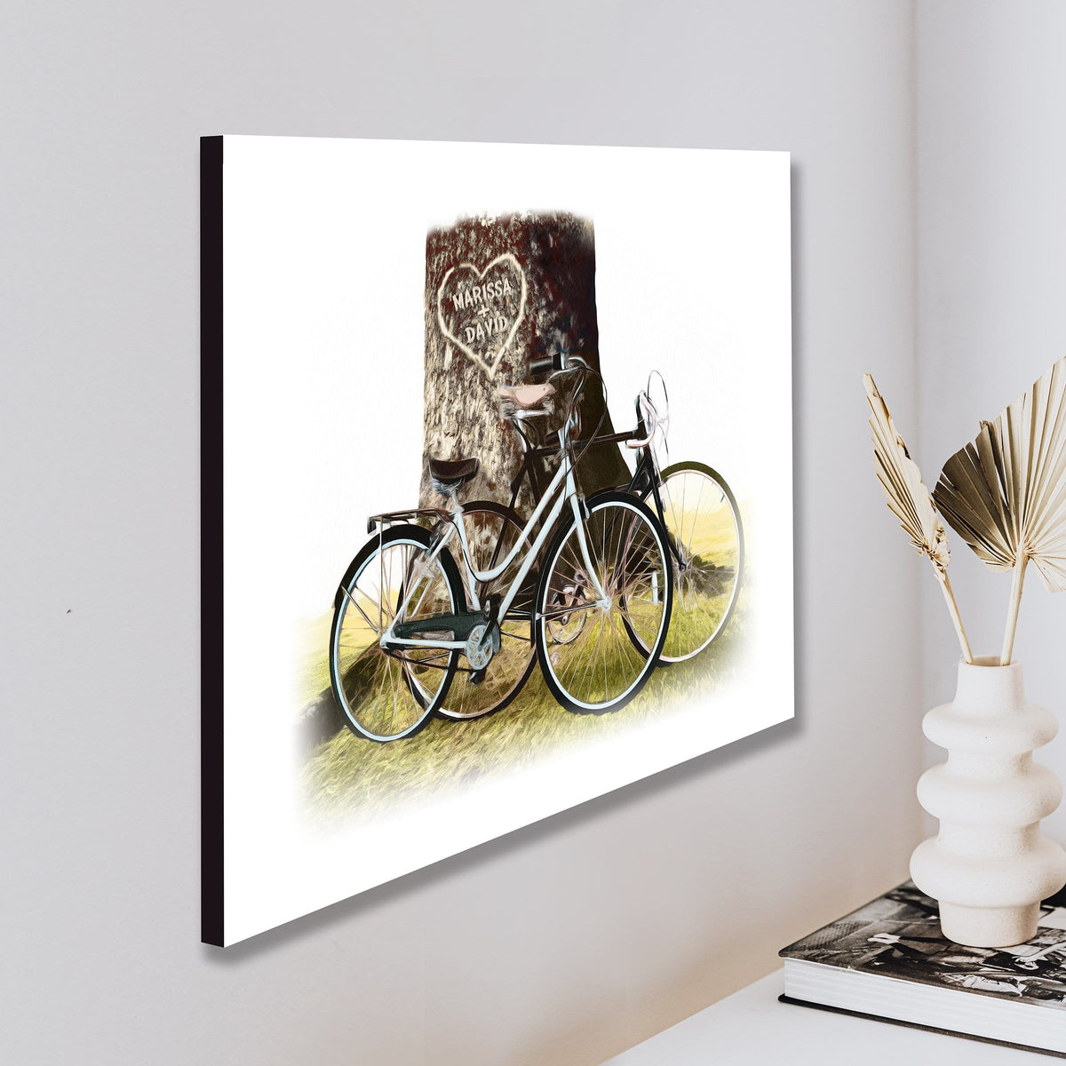 Personal-Prints art Riding Together - Personalized Gift