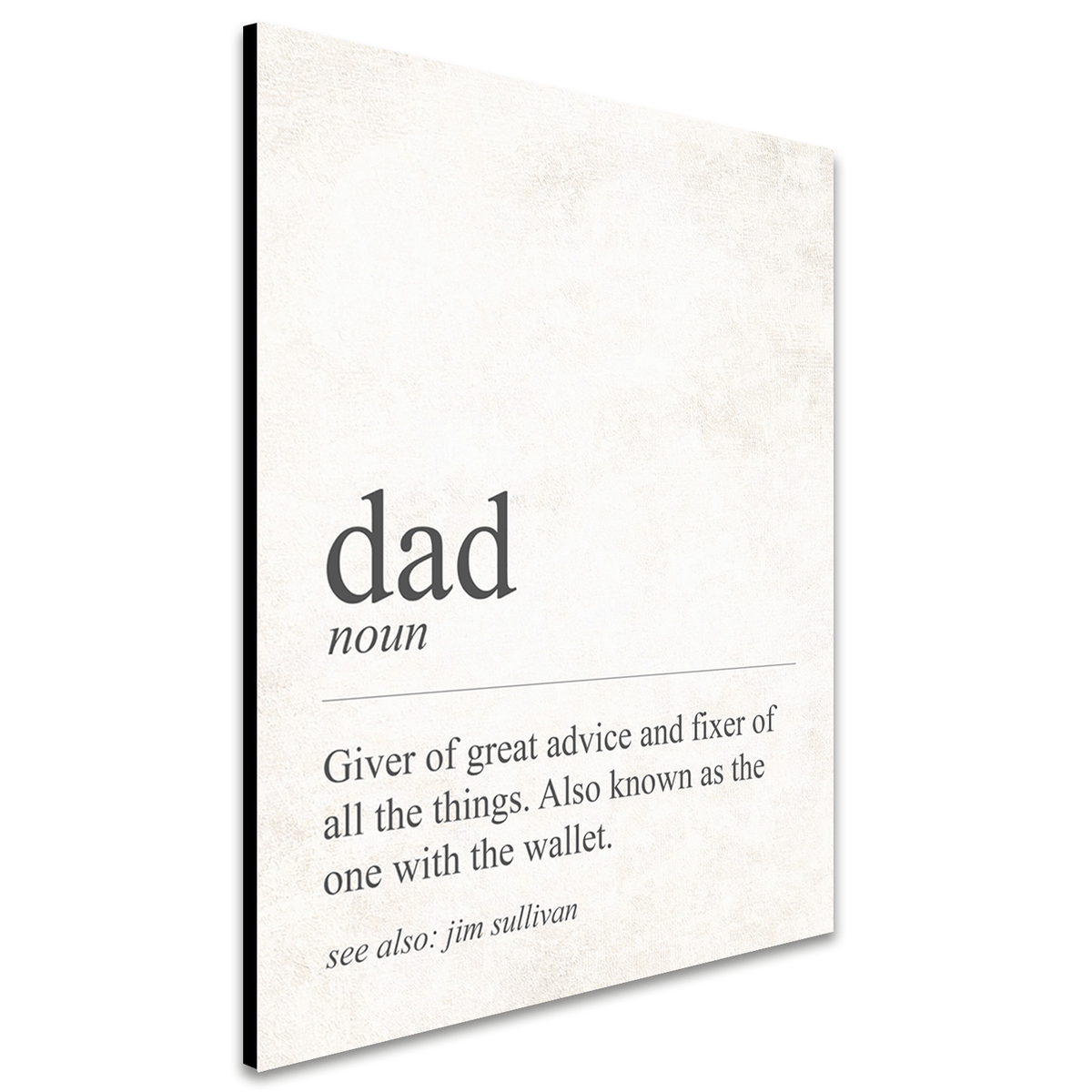 Personal-Prints art The Definition of Dad