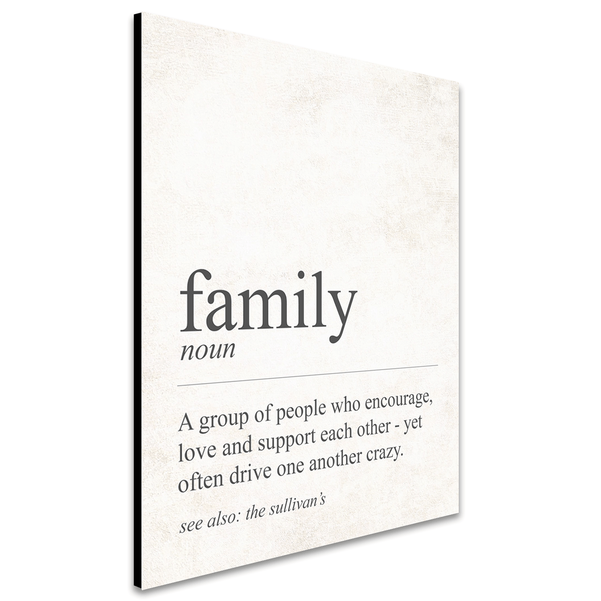 Personal-Prints art The Definition of Family