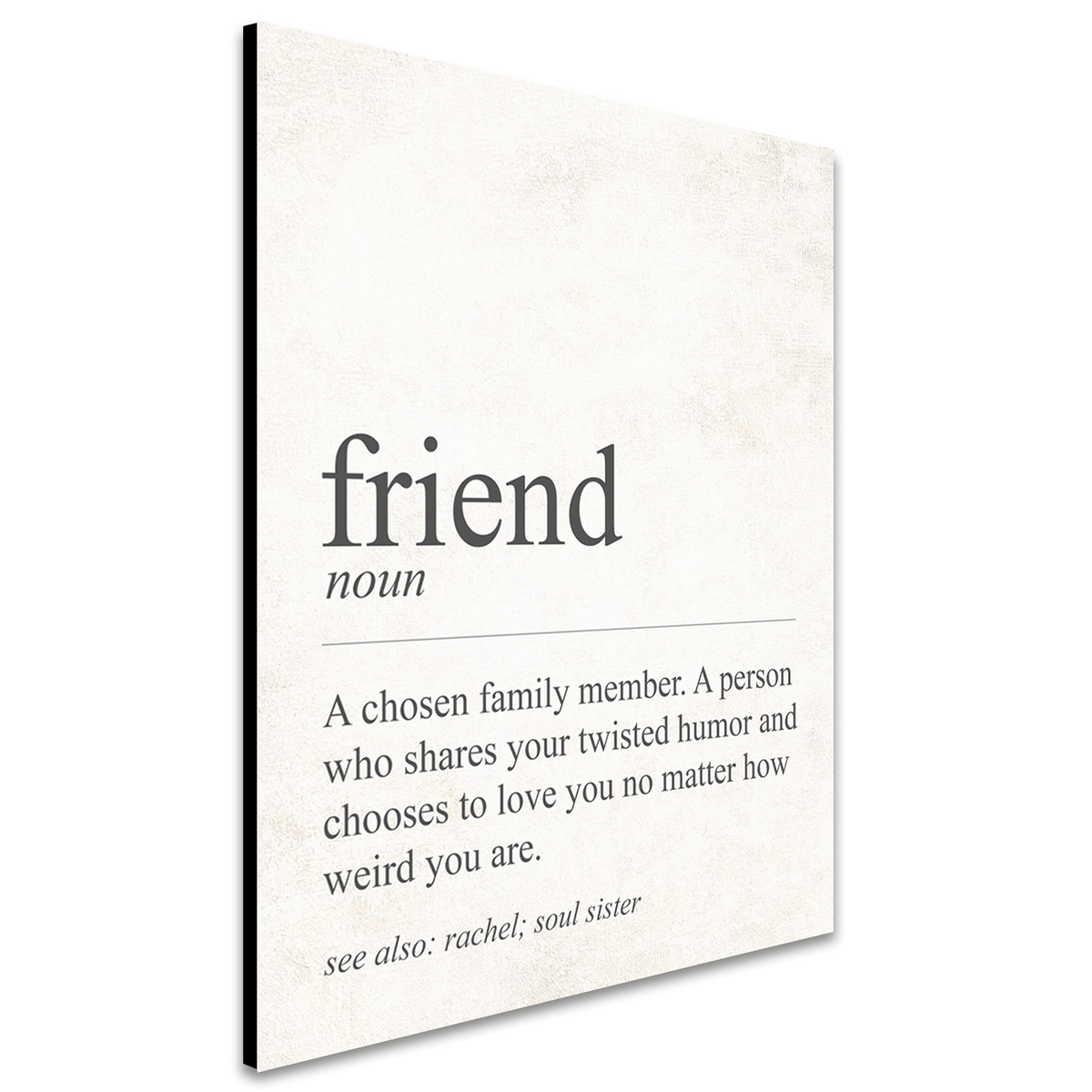 Personal-Prints art The Definition of Friend