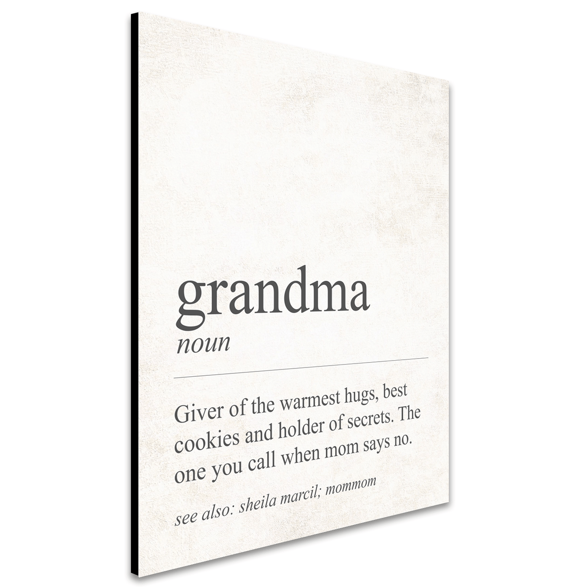 Personal-Prints art The Definition of Grandma