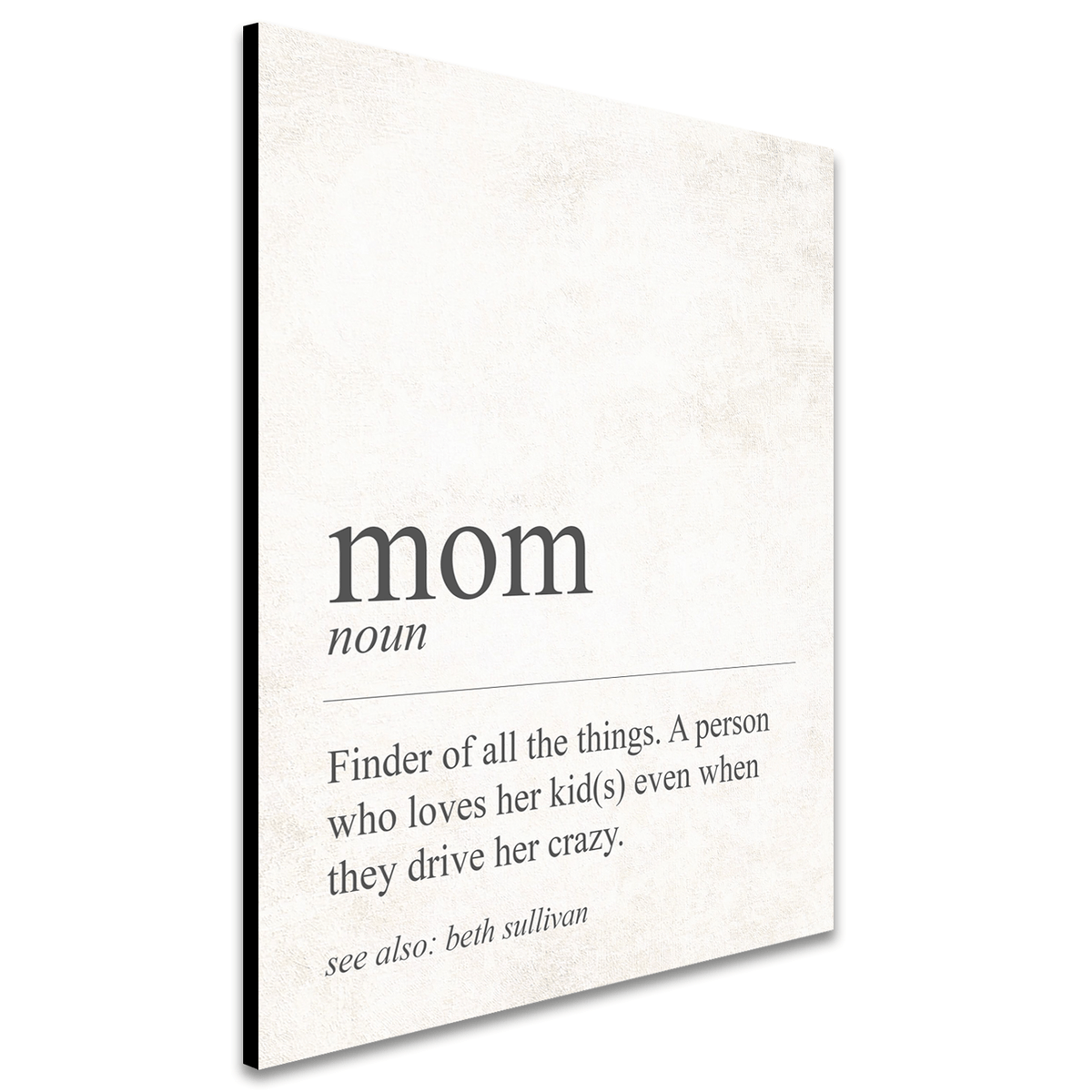 Personal-Prints art The Definition of Mom