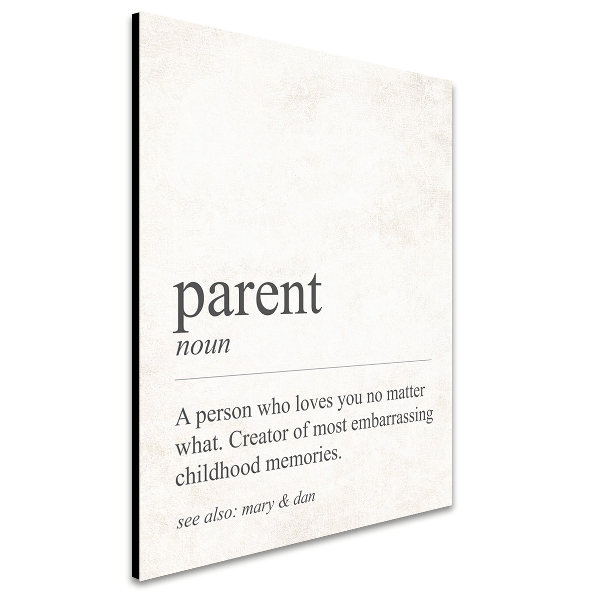 Personal-Prints art The Definition of Parent