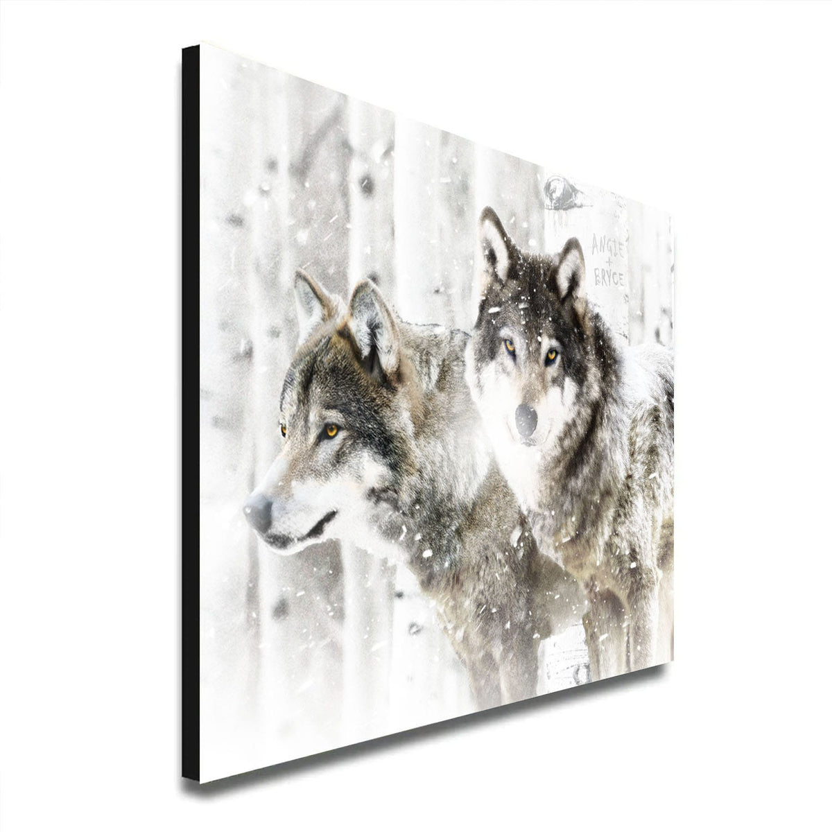 Personal-Prints art Timber Wolves Personalized Gift