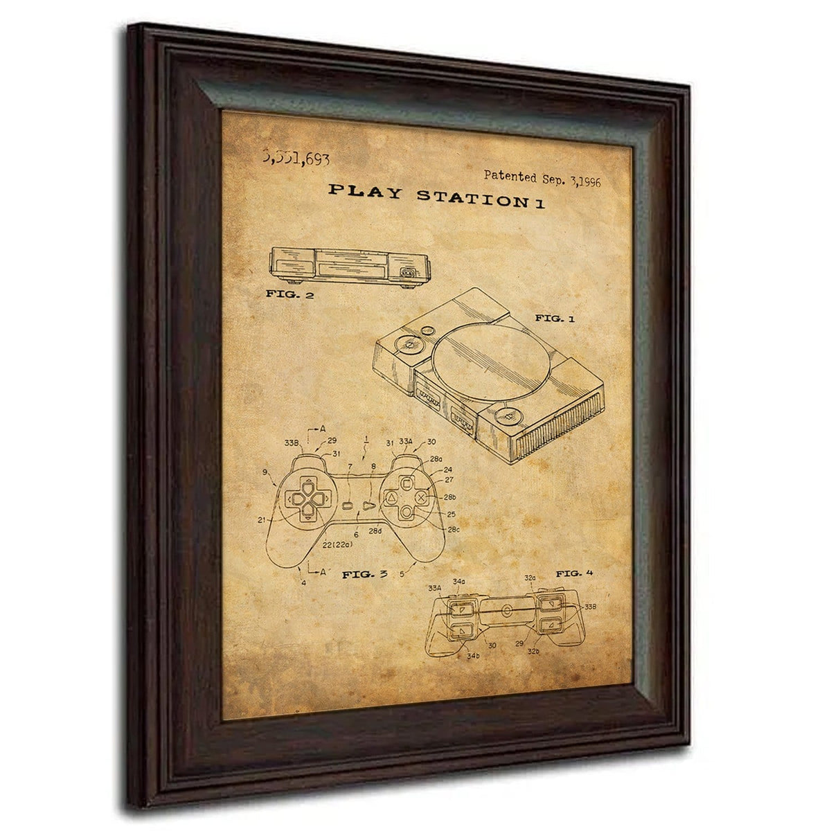 Personal-Prints art Playstation 1 Video Games - Patent Art