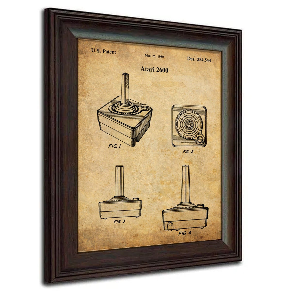 Personal-Prints art Atari Joystick Video Games - Patent Art